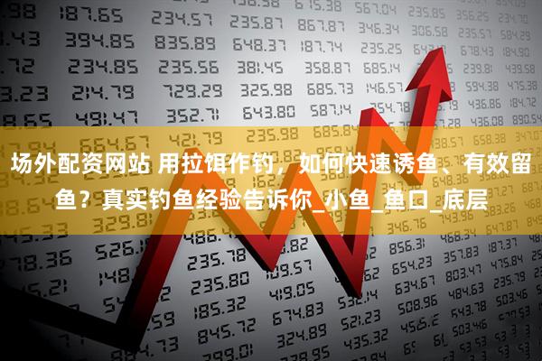 场外配资网站 用拉饵作钓，如何快速诱鱼、有效留鱼？真实钓鱼经验告诉你_小鱼_鱼口_底层